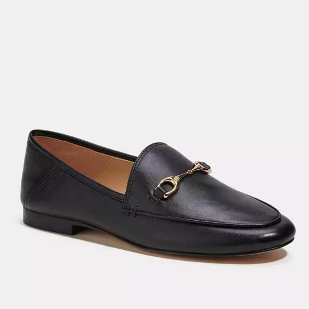 Coach Haley Loafers, NWT, Never Worn, Black